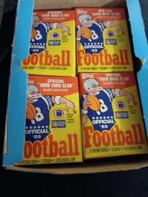 1989 Topps Football - (1) Sealed Wax Pack. NFL. - Football Card Box