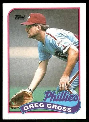 1989 Topps Greg Gross #438 Baseball - Baseball Card Single