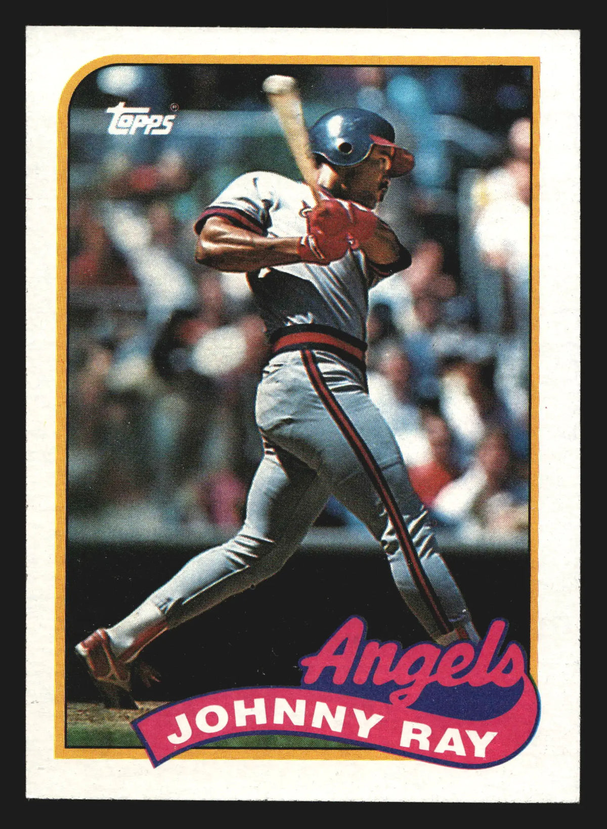 1989 Topps Johnny Ray #455 California Angels - Baseball Card Single