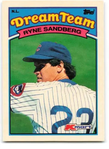 1989 Topps K-Mart Dream Team #24 Ryne Sandberg NM-MT Cubs ID:60571 - Baseball Card Single