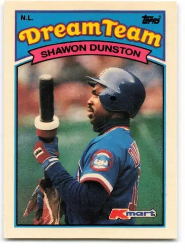 1989 Topps K-Mart Dream Team #26 Shawon Dunston NM-MT Cubs ID:60573 - Baseball Card Single