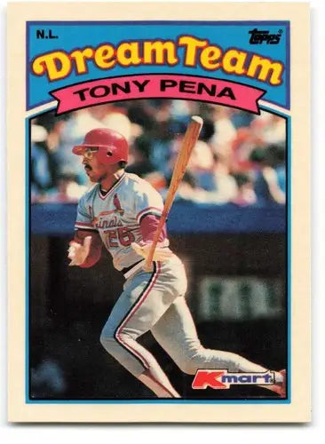 1989 Topps K-Mart Dream Team #30 Tony Pena NM-MT Cardinals ID:60577 - Baseball Card Single