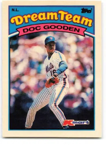 1989 Topps K-Mart Dream Team #31 Dwight Gooden NM-MT Mets ID:60578 - Baseball Card Single