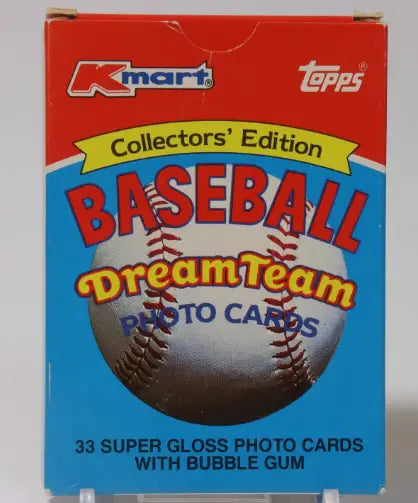 Kmart Topps Collector’s Edition Dream Team Baseball Cards Box 1989 complete set