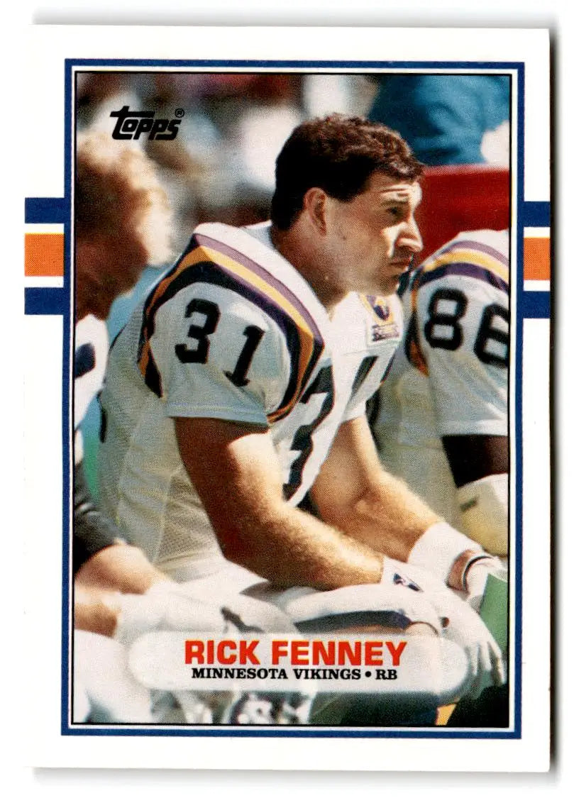 1989 Topps Traded #16T Rick Fenney - Football Card Single