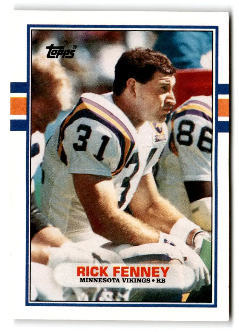 1989 Topps Traded #16T Rick Fenney - Football Card Single