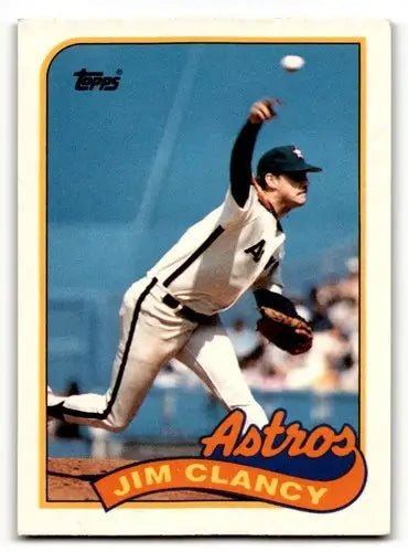 1989 Topps Traded #19T Jim Clancy Houston Astros Baseball Cards EX/N ID:64403 - Baseball Card Single
