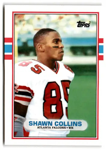 1989 Topps Traded #3T Shawn Collins NM-MT RC Rookie Falcons ID:73586 - Football Card Single