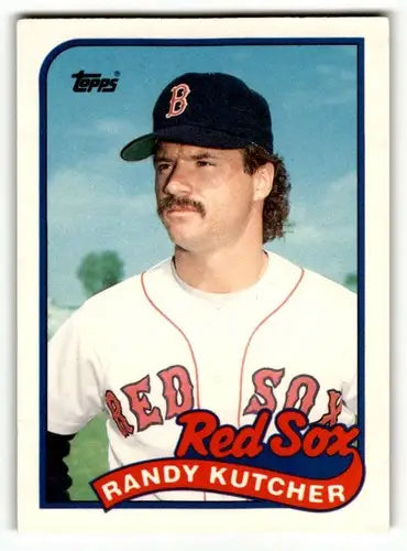 1989 Topps Traded #64T Randy Kutcher Boston Red Sox Baseball Cards E ID:58596 - Baseball Card Single