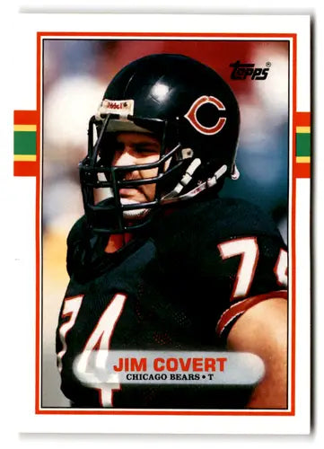 1989 Topps Traded #69T Jim Covert NM-MT Bears ID:73579 - Football Card Single