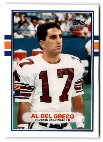 1989 Topps Traded #6T Al Del Greco NM-MT RC Rookie Cardinals ID:73567 - Football Card Single