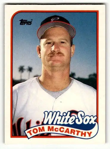 1989 Topps Traded #75T Tom McCarthy Chicago White Sox Baseball Cards ID:58592 - Baseball Card Single