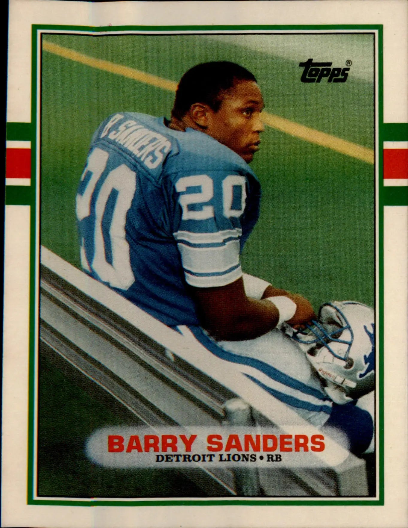 1989 Topps Traded #83T Barry Sanders - Football Card Single
