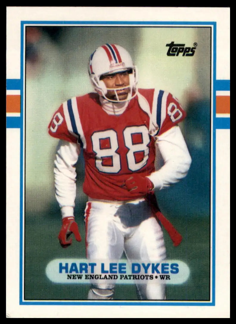 1989 Topps Traded Hart Lee Dykes 60T New England Patriots NM - Football Card Single