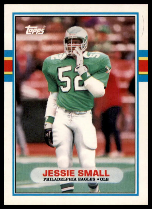 1989 Topps Traded Jessie Small 66T Philadelphia Eagles NM - Football Card Single