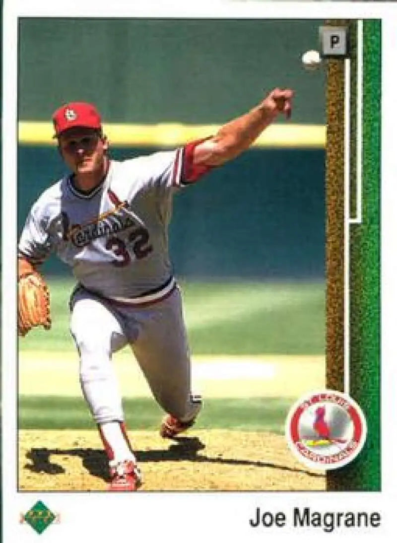 1989 Upper Deck #103 Joe Magrane NM-MT St. Louis Cardinals Baseball Card - Baseball Card Single
