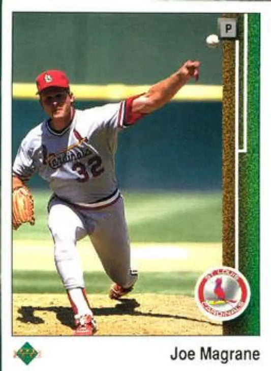 1989 Upper Deck #103 Joe Magrane NM-MT St. Louis Cardinals Baseball Card - Baseball Card Single