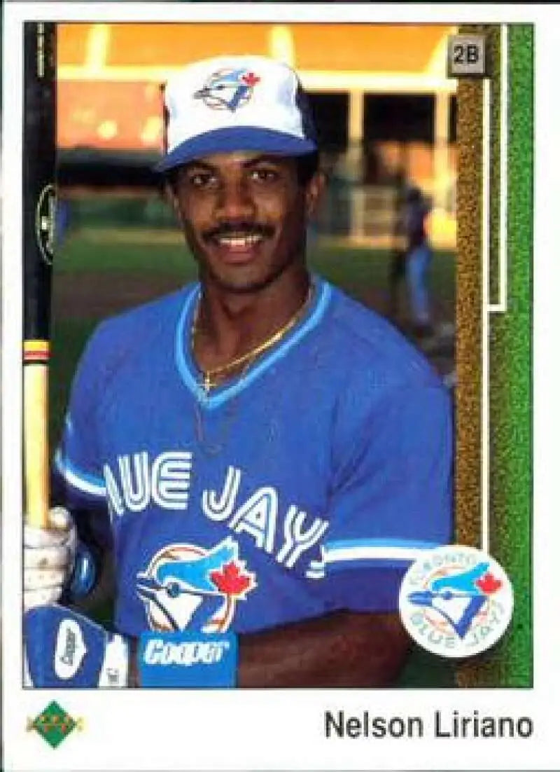 1989 Upper Deck #109 Nelson Liriano NM-MT Toronto Blue Jays Baseball Card - Baseball Card Single