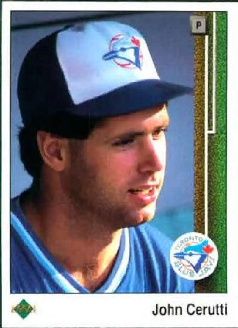 1989 Upper Deck #129 John Cerutti NM-MT Toronto Blue Jays Baseball Card - Baseball Card Single