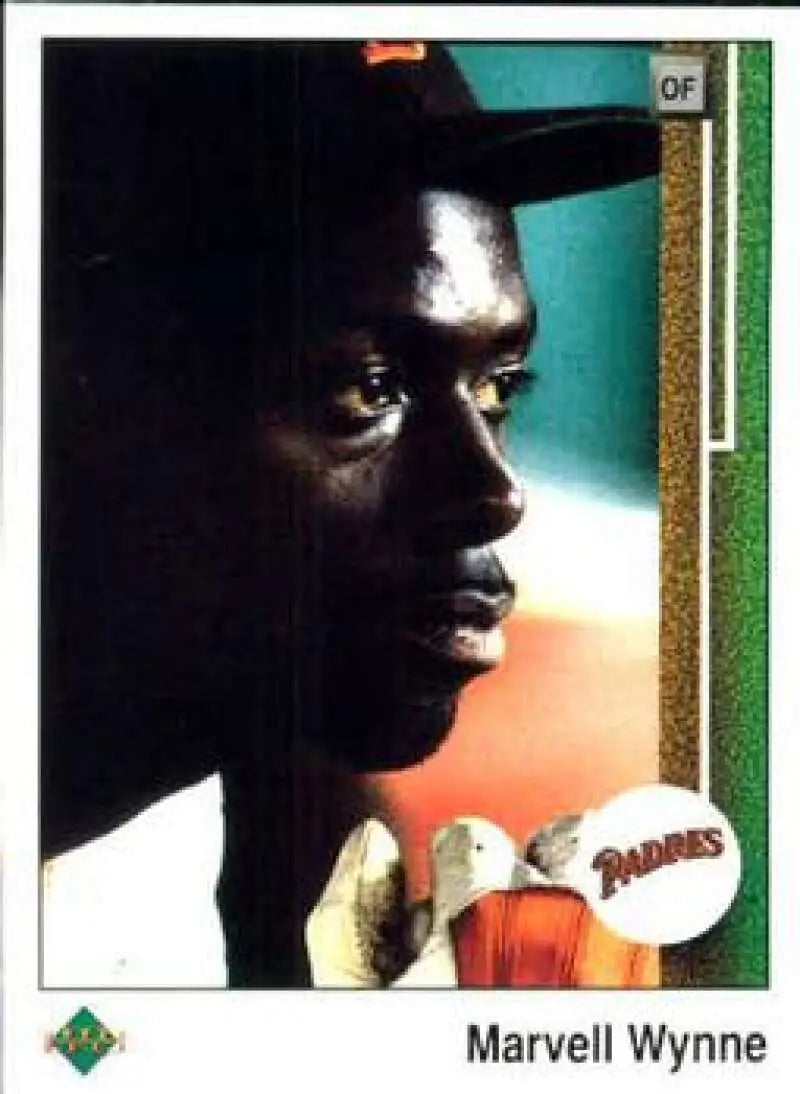 1989 Upper Deck #154 Marvell Wynne NM-MT San Diego Padres Baseball Card - Baseball Card Single