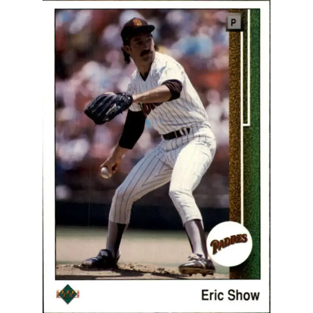 1989 Upper Deck #171 Eric Show NM-MT San Diego Padres Baseball Card - Baseball Card Single