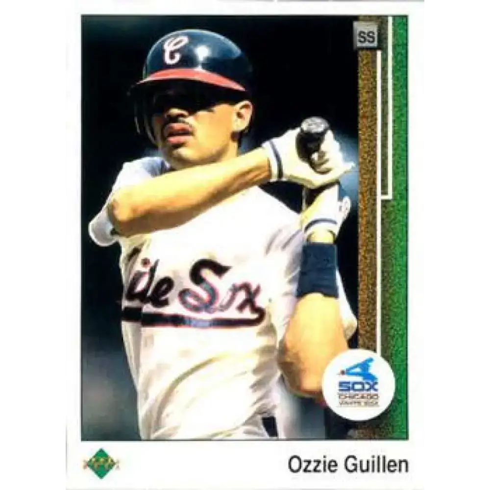 1989 Upper Deck #175 Ozzie Guillen NM-MT Chicago White Sox Baseball Card - Baseball Card Single