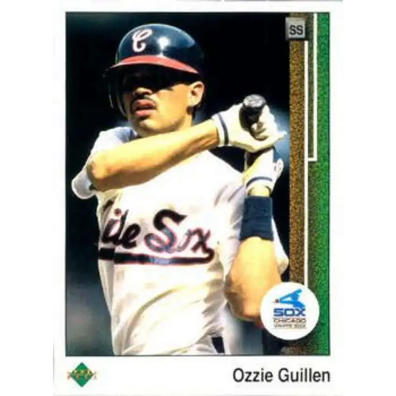 1989 Upper Deck #175 Ozzie Guillen NM-MT Chicago White Sox Baseball Card - Baseball Card Single