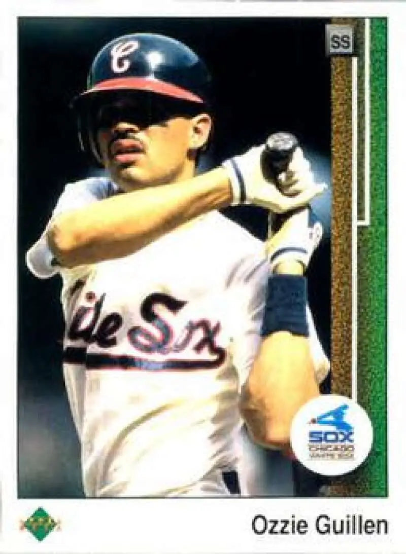 1989 Upper Deck #175 Ozzie Guillen NM-MT Chicago White Sox Baseball Card - Baseball Card Single