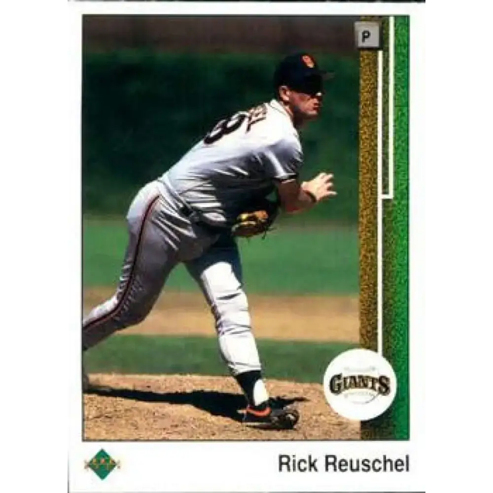 1989 Upper Deck #194 Rick Reuschel NM-MT San Francisco Giants Baseball Card - Baseball Card Single