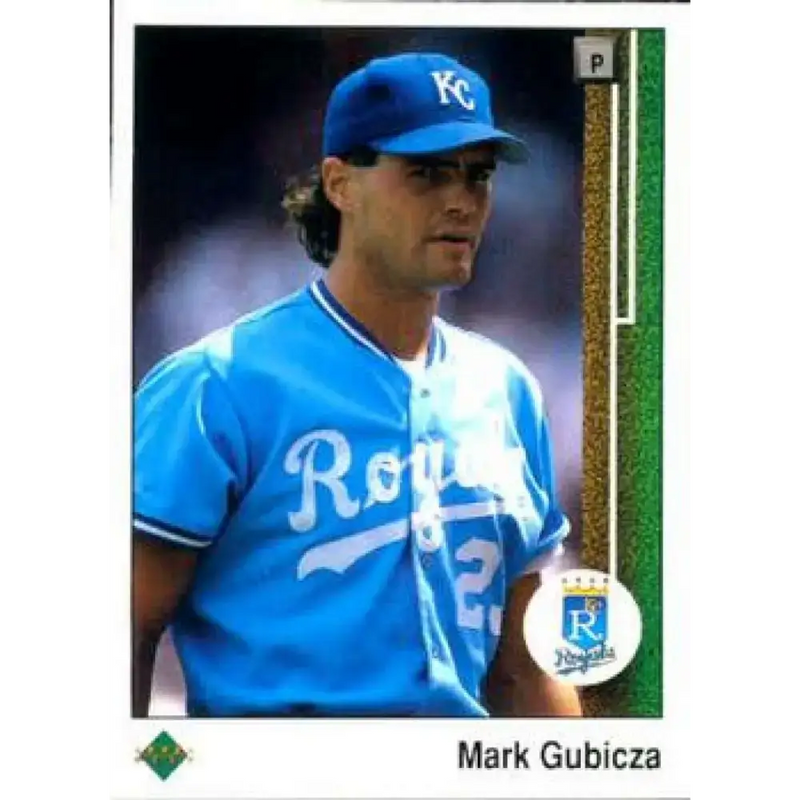1989 Upper Deck #202 Mark Gubicza NM-MT Kansas City Royals Baseball Card - Baseball Card Single