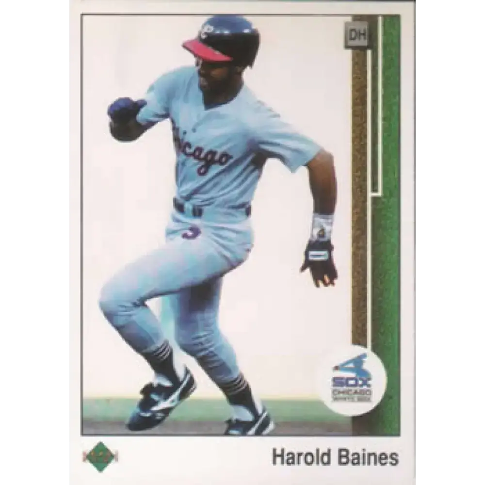 1989 Upper Deck #211 Harold Baines NM-MT Chicago White Sox Baseball Card - Baseball Card Single