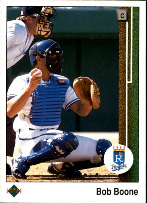1989 Upper Deck #233 Pat Tabler NM-MT Kansas City Royals Baseball Card - Baseball Card Single