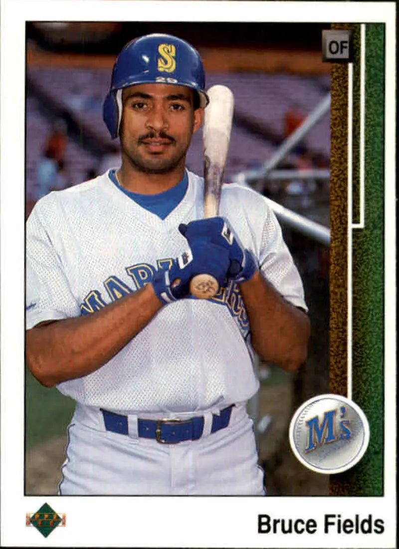1989 Upper Deck #238 Bruce Fields NM-MT Seattle Mariners Baseball Card - Baseball Card Single