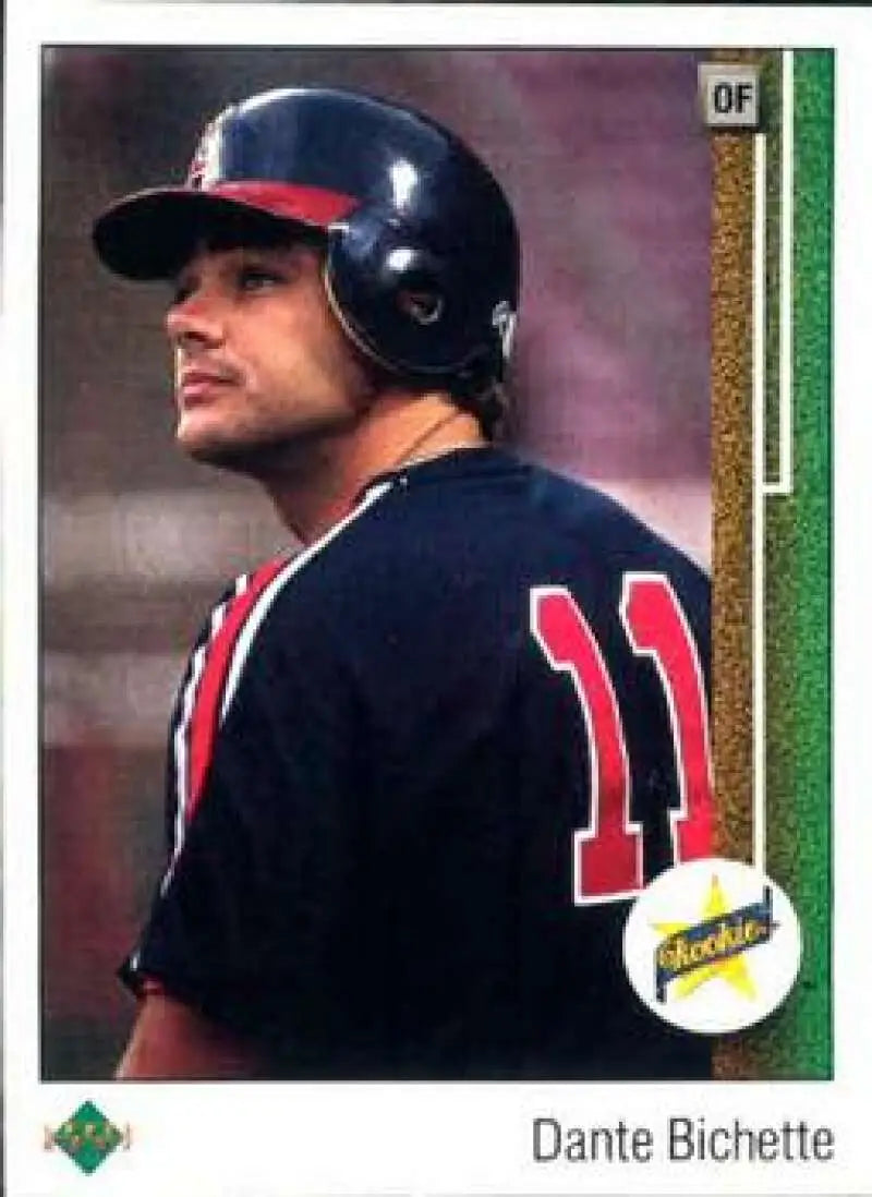 1989 Upper Deck #24 Dante Bichette NM-MT RC Rookie California Angels Baseball Card - Baseball Card Single