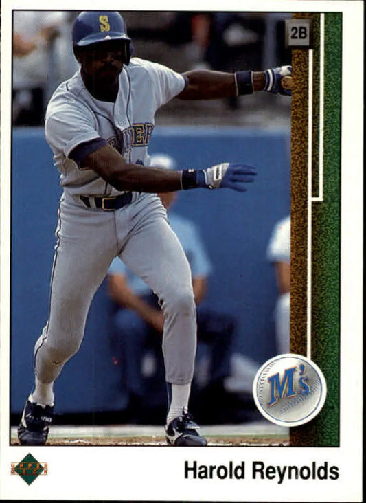 1989 Upper Deck #249 Harold Reynolds NM-MT Seattle Mariners Baseball Card - Baseball Card Single