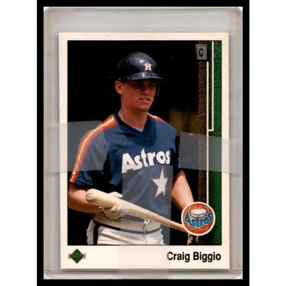 1989 Upper Deck #273 Craig Biggio NM-MT Baseball Card - Baseball Card Single