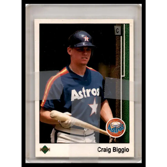 1989 Upper Deck #273 Craig Biggio NM-MT Baseball Card - Baseball Card Single