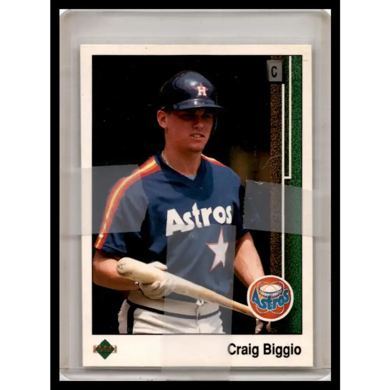 1989 Upper Deck #273 Craig Biggio NM-MT Baseball Card - Baseball Card Single