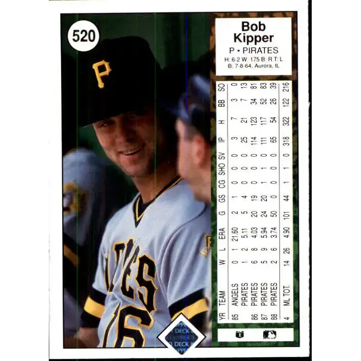 1989 Upper Deck #278 Rick Honeycutt NM-MT Oakland Athletics Baseball Card - Baseball Card Single