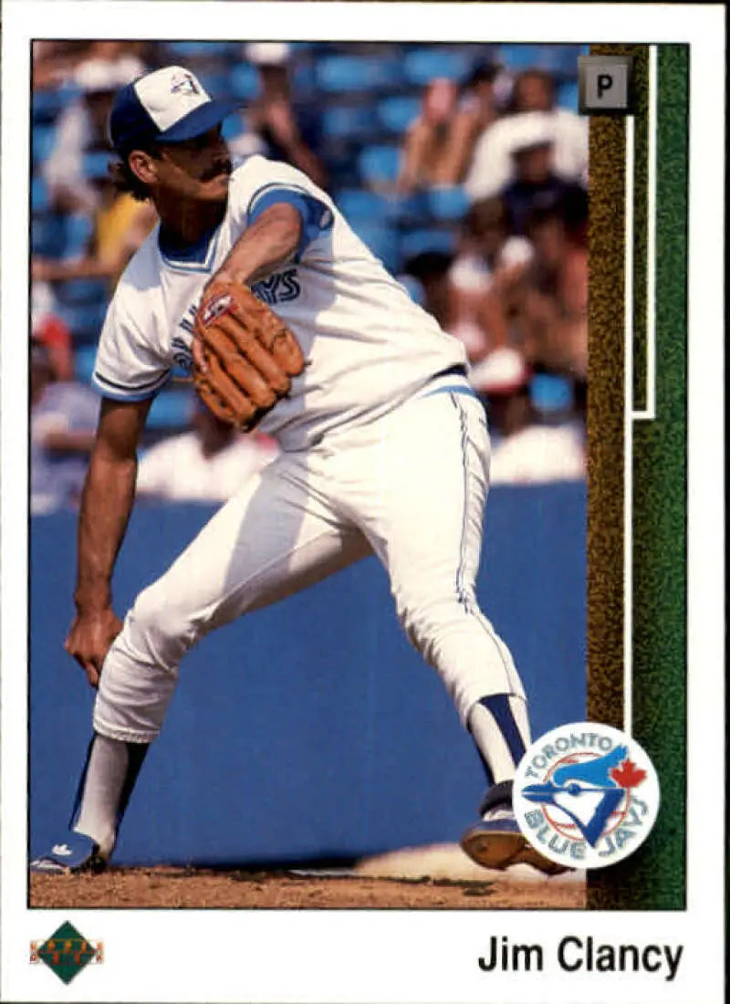 1989 Upper Deck #282 Jim Clancy NM-MT Toronto Blue Jays Baseball Card - Baseball Card Single