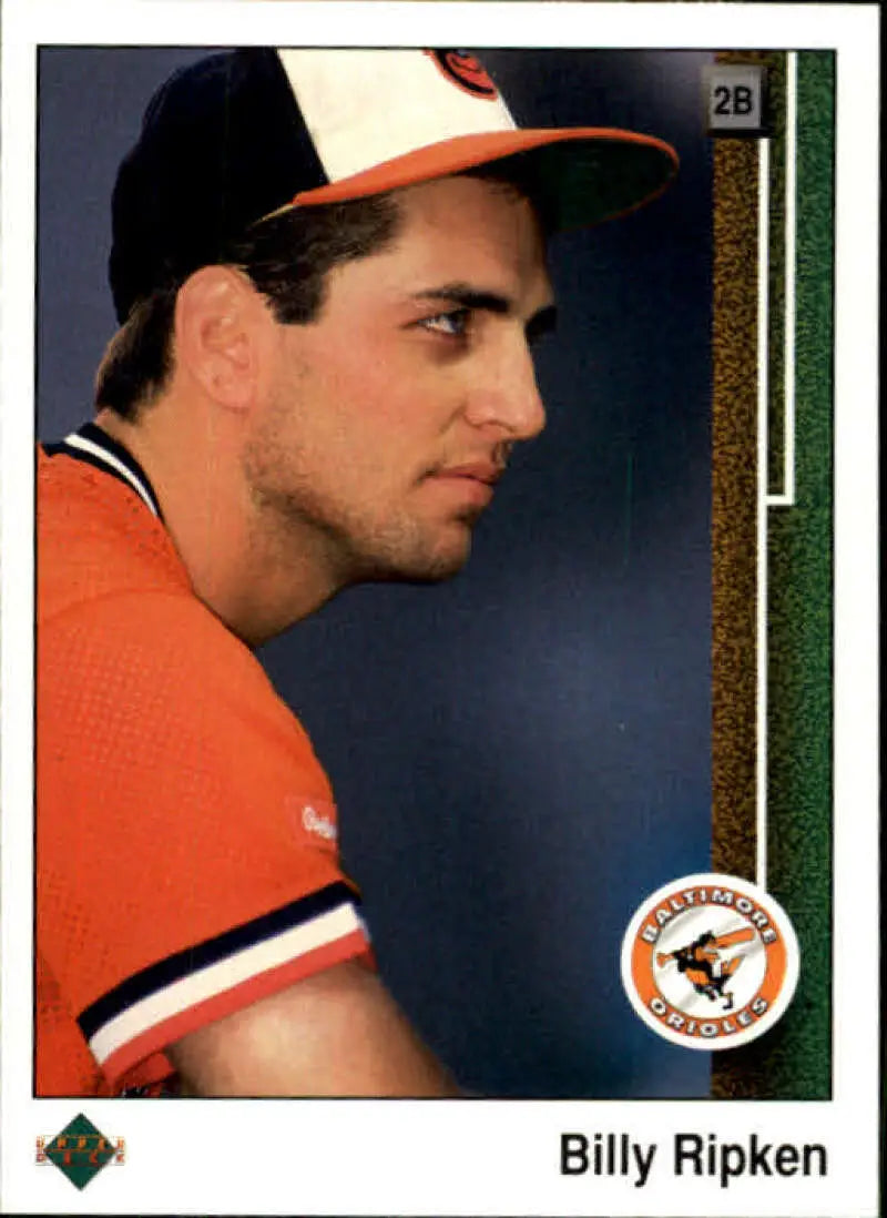 1989 Upper Deck #283 Billy Ripken NM-MT Baltimore Orioles Baseball Card - Baseball Card Single