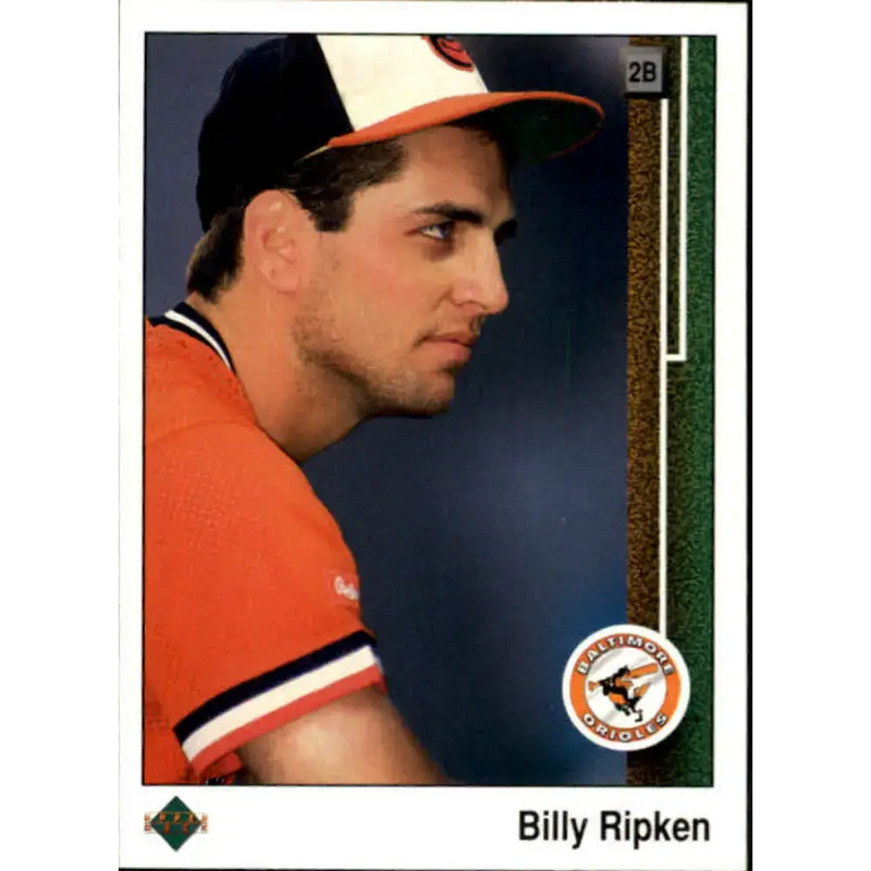 1989 Upper Deck #283 Billy Ripken NM-MT Baltimore Orioles Baseball Card - Baseball Card Single