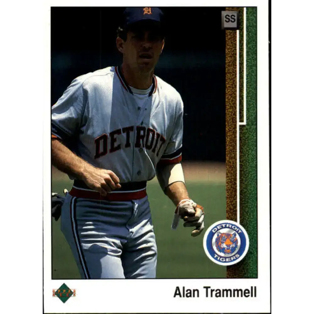 1989 Upper Deck #290 Alan Trammell NM-MT Detroit Tigers Baseball Card - Baseball Card Single