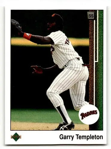 1989 Upper Deck #297 Garry Templeton San Diego Padres Baseball Cards ID:54129 - Baseball Card Single