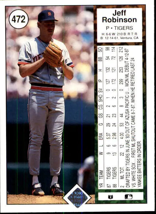 1989 Upper Deck #322 Paul Mirabella NM-MT Milwaukee Brewers Baseball Card - Baseball Card Single