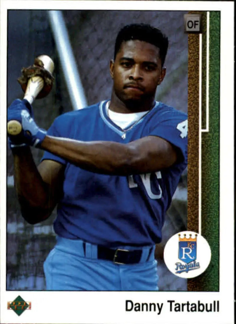 1989 Upper Deck #329 Danny Tartabull NM-MT Kansas City Royals Baseball Card - Baseball Card Single
