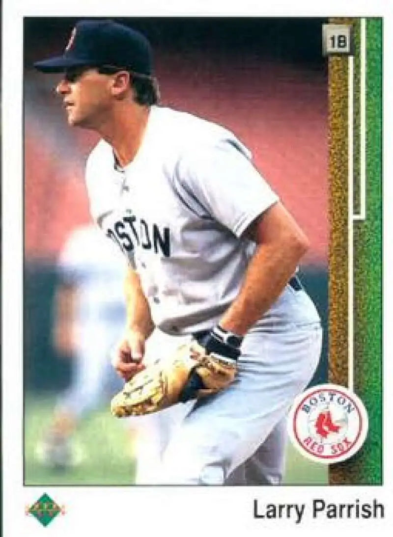 1989 Upper Deck #36 Larry Parrish NM-MT Boston Red Sox Baseball Card - Baseball Card Single