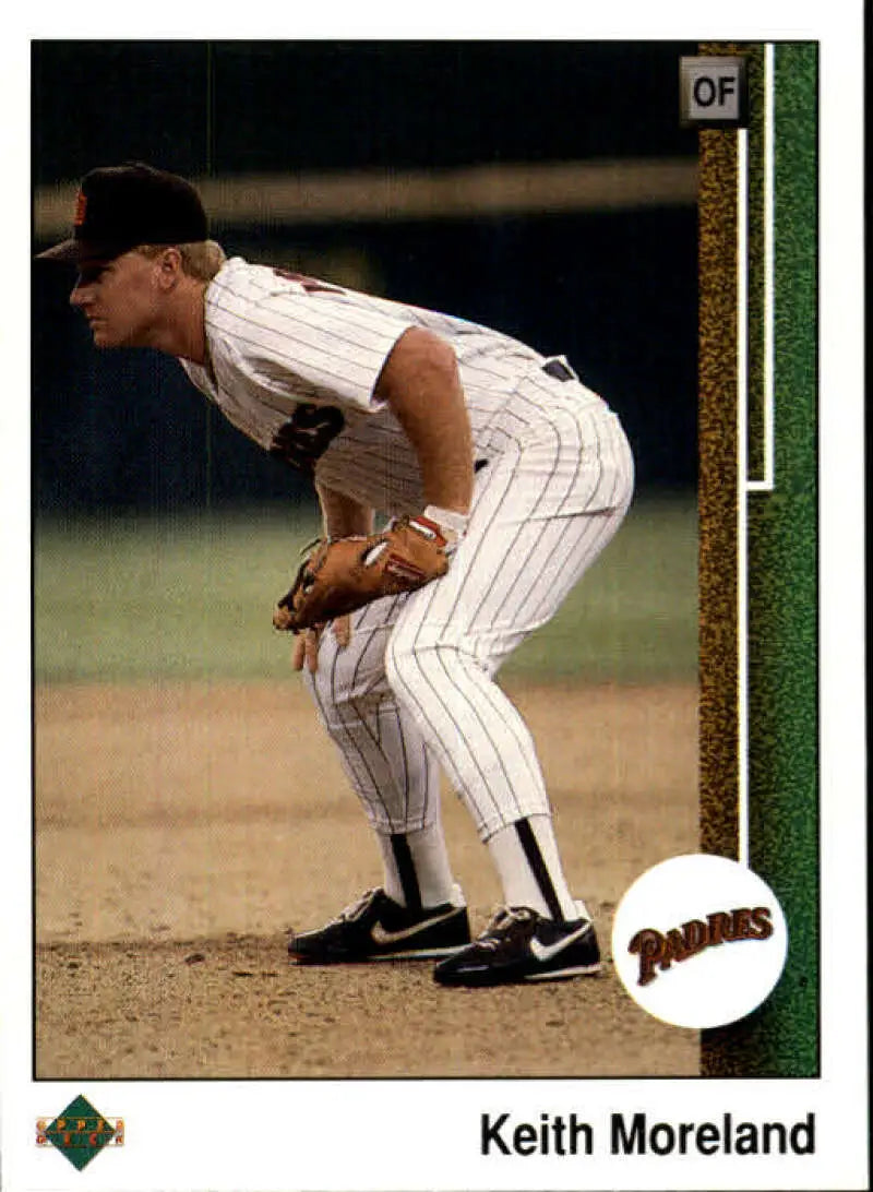 1989 Upper Deck #361 Keith Moreland NM-MT San Diego Padres Baseball Card - Baseball Card Single