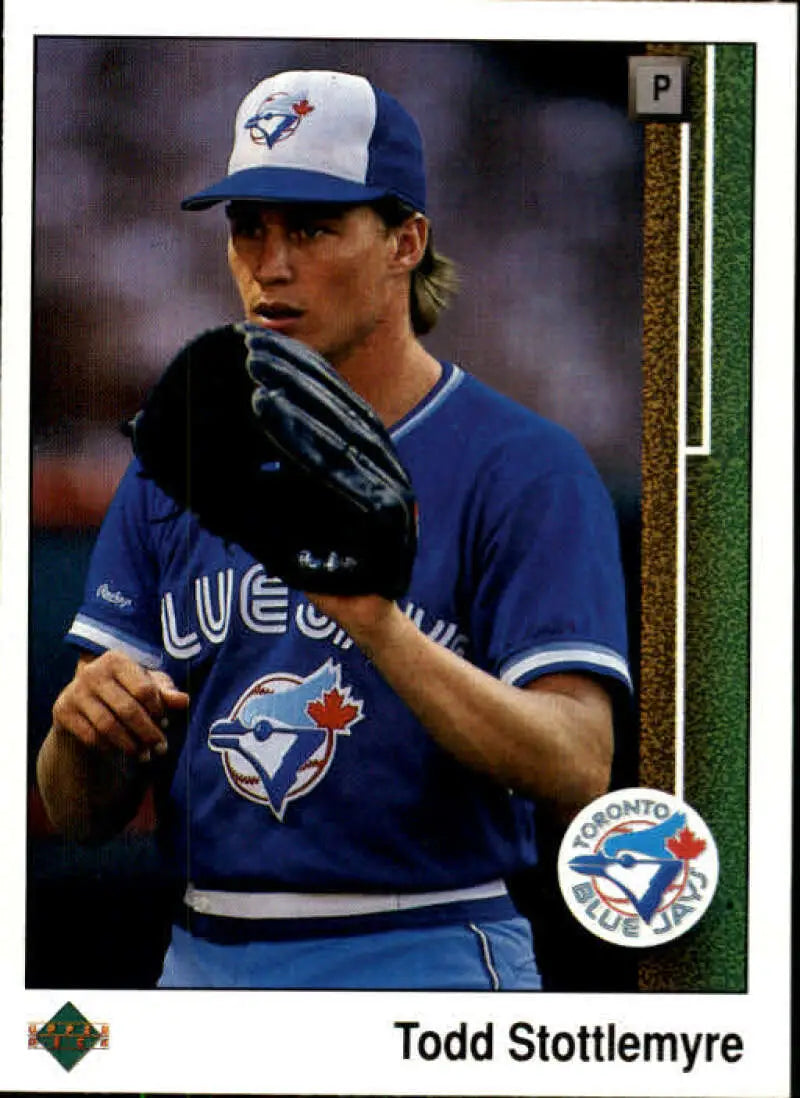 1989 Upper Deck #362 Todd Stottlemyre NM-MT Toronto Blue Jays Baseball Card - Baseball Card Single