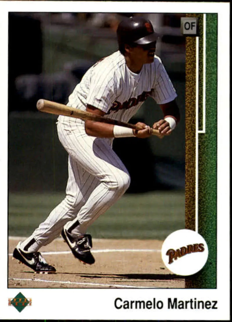 1989 Upper Deck #365 Carmelo Martinez NM-MT San Diego Padres Baseball Card - Baseball Card Single